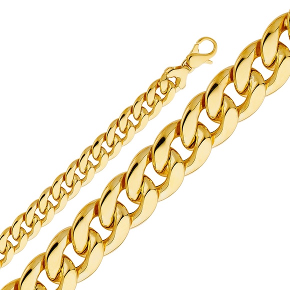 Jewelry - NEW 14k  gold  Cuban bracelet